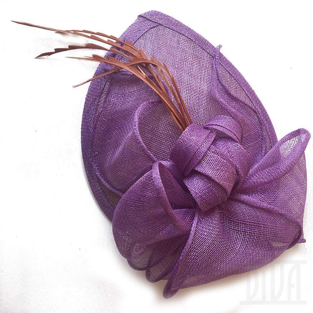 Women's fascinator tea party hat - DivaHats Boutique