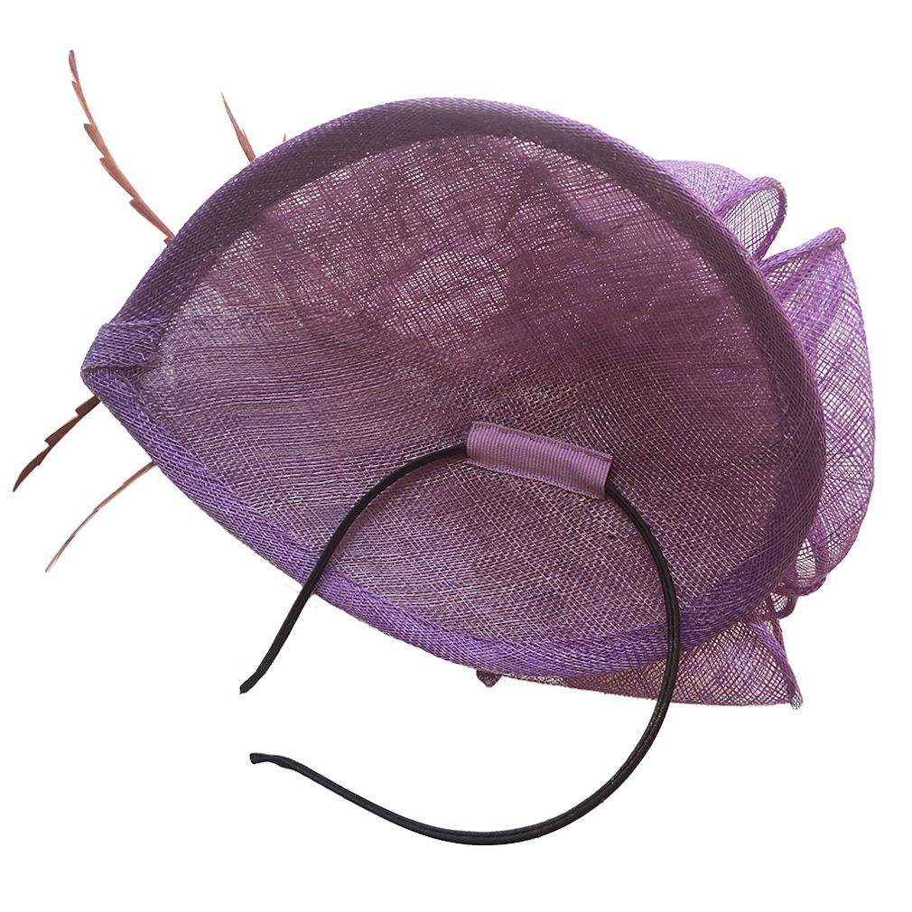 Women's Fascinator Headband Cocktail Wedding Tea Party Derby Hats - DivaHats Boutique