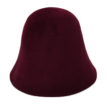 Load image into Gallery viewer, Elegant fur felt beret with rhinestones trim Ladies winter hat - DivaHats Boutique