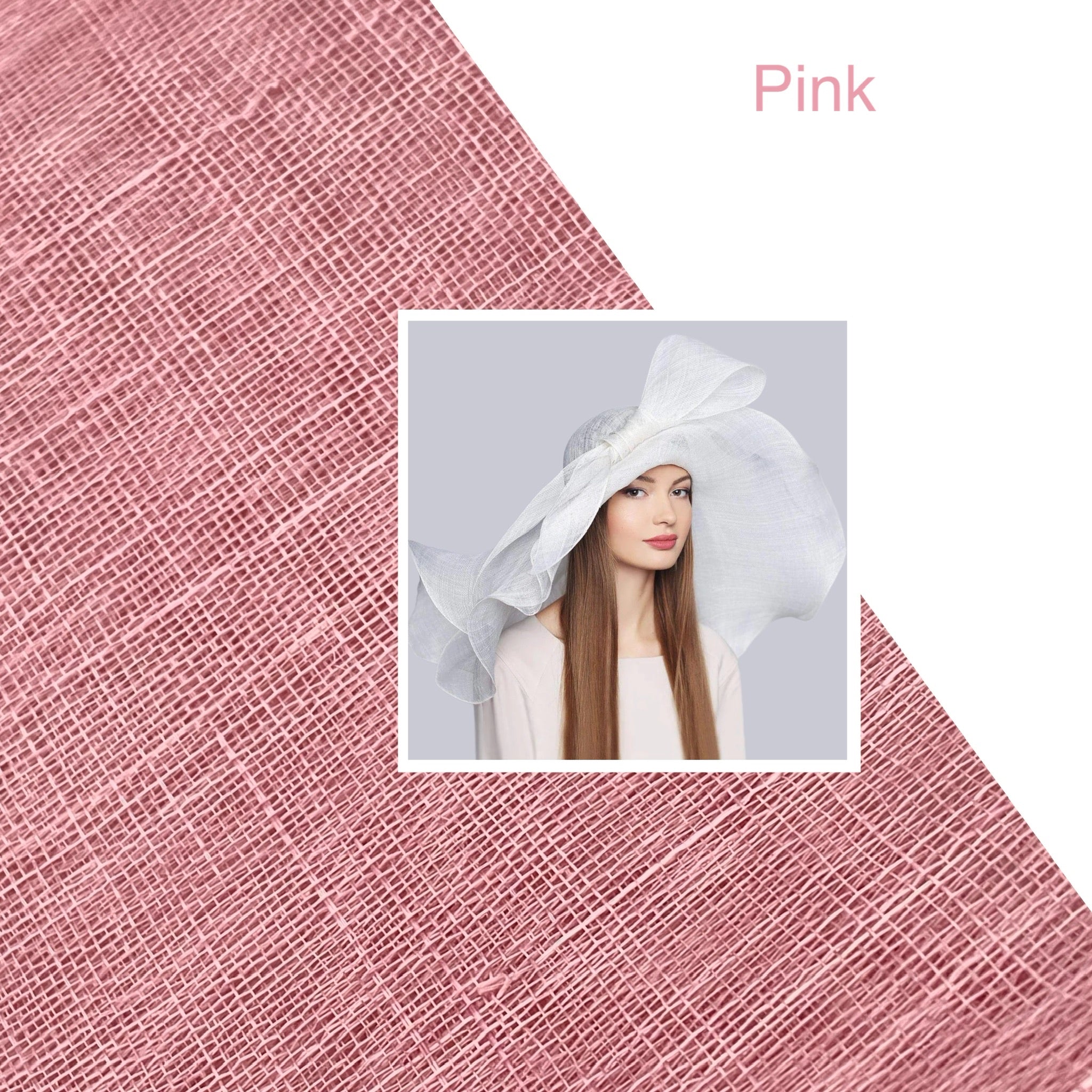 Wedding Hat Double Wide&Floppy Brims with Bow