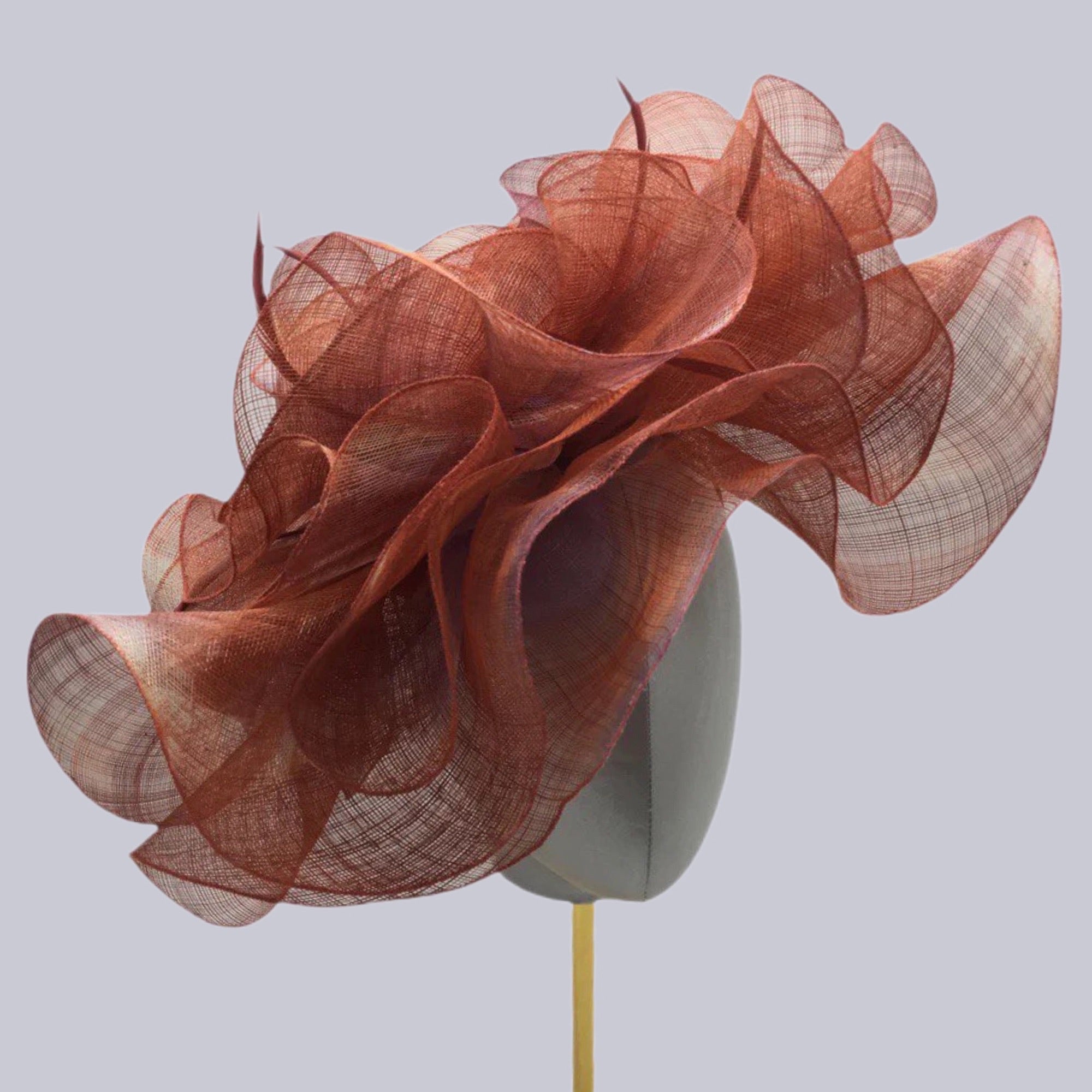 Kentucky Derby Hat Flower Fascinator Headdress - Divahats Boutique