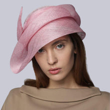 Load image into Gallery viewer, Elegant Sinamay Cloche Derby Hats for Women