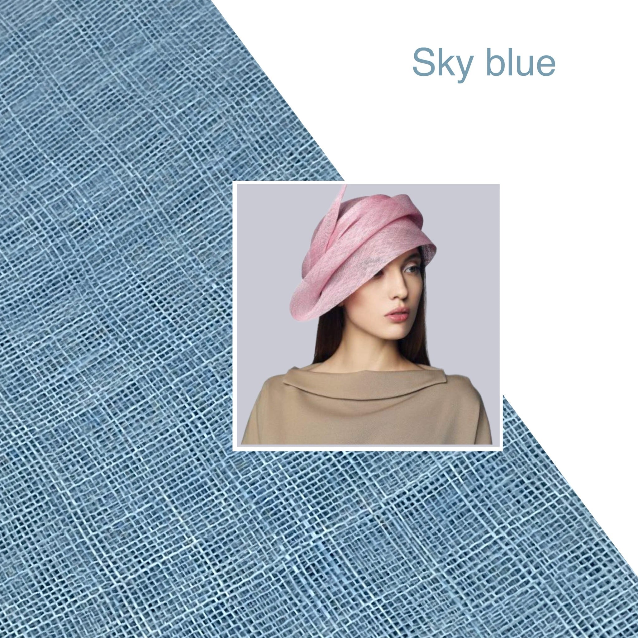 Elegant Sinamay Cloche Derby Hats for Women