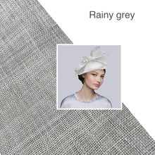 Load image into Gallery viewer, Gray Derby Fascinator Hat - Divahats boutique