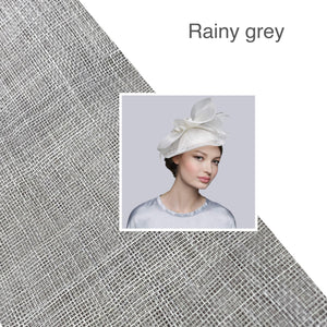 Gray Derby Fascinator Hat - Divahats boutique