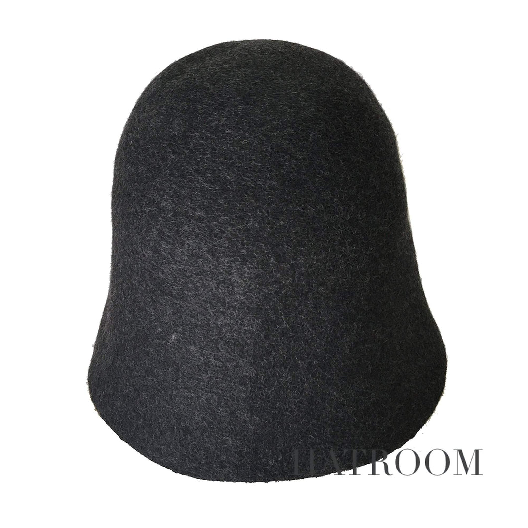 Melange Wool Felt Cone Hat Bodies - DivaHats Boutique