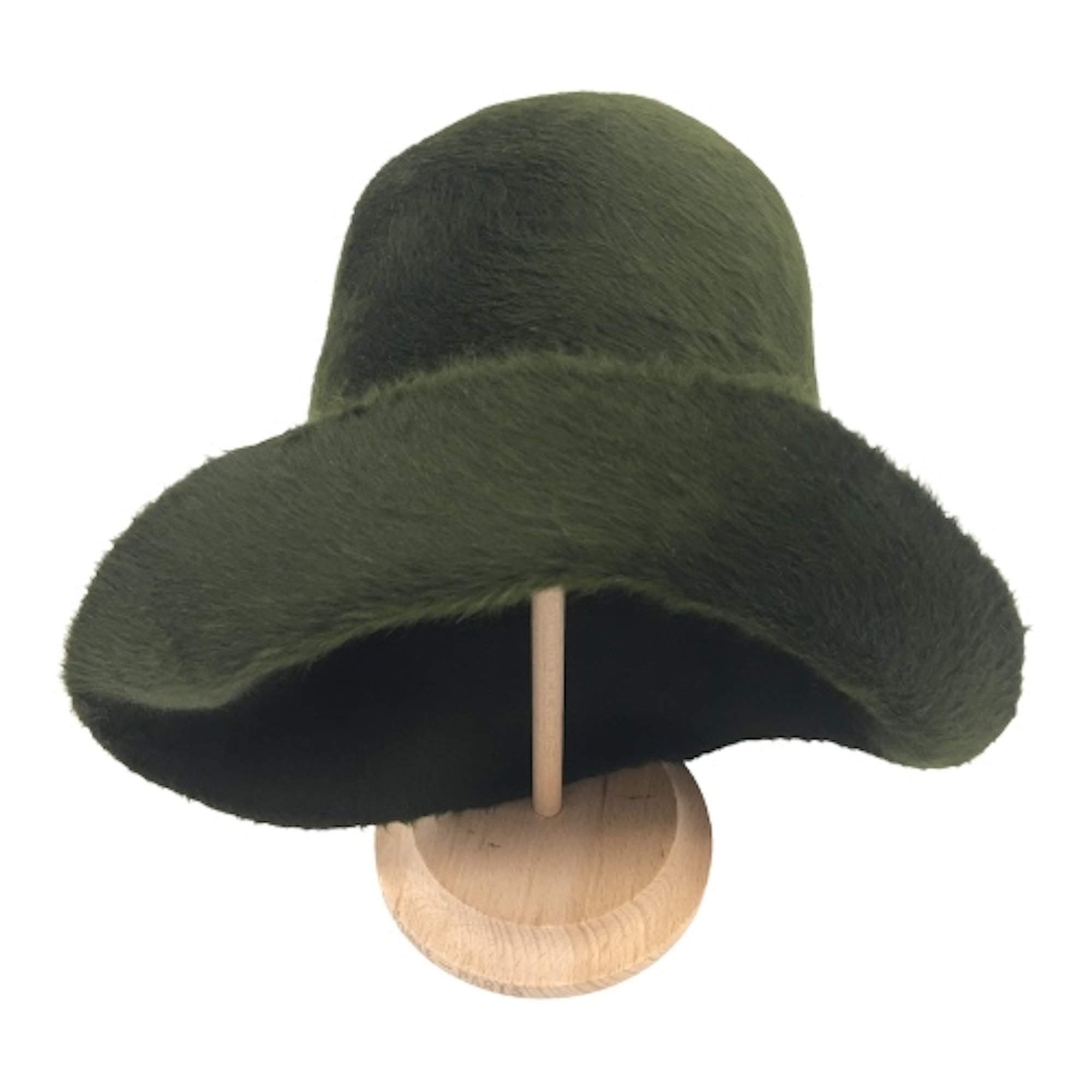 Melusine Fur Felt Double Side Cone Hat Bodies with a silky, long-haired finish. - DivaHats Boutique