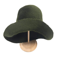 Load image into Gallery viewer, Melusine Fur Felt Double Side Cone Hat Bodies with a silky, long-haired finish. - DivaHats Boutique