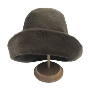 Melusine Fur Felt Cone Hat Bodies Long-Haired - DivaHats Boutique