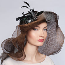 Load image into Gallery viewer, Kentucky Derby Hat Wide&amp;Floppy Brims - Divahats boutique