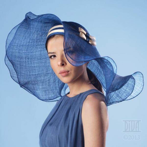 Marine Style Sun Hat with Double Floppy Brim - Divahats Boutique