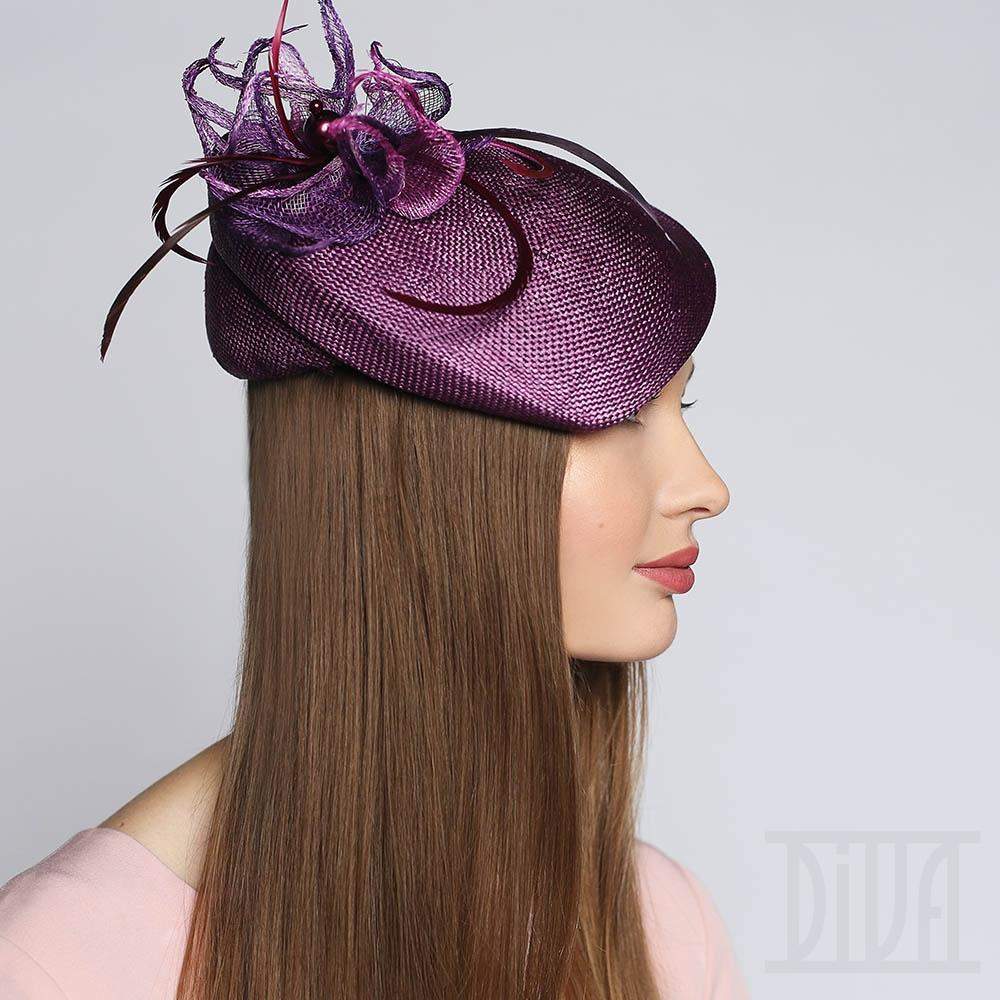 Stylish Straw Kentucky Derby Hat - DivaHats Boutique
