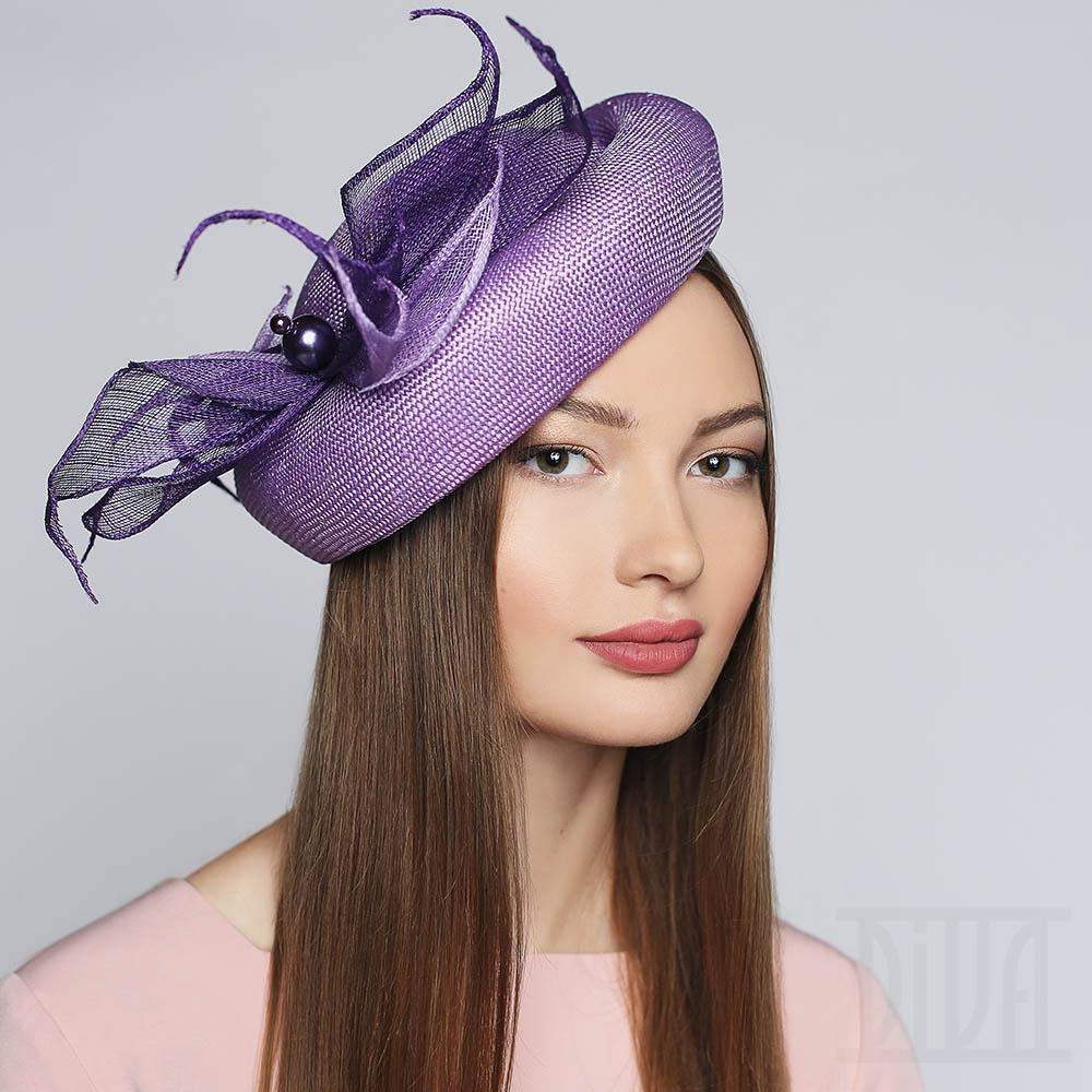 Stylish fascinator hat for women Derby Church Wedding Headwear - DivaHats Boutique