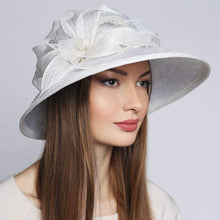 Load image into Gallery viewer, Wide Brim Derby Hat - Divahats boutique - Divahats boutique