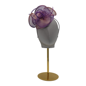 Flower Fascinator for Women Wedding Tea Party Hat-DivaHats-Straw hats