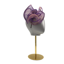 Load image into Gallery viewer, Flower Fascinator for Women Wedding Tea Party Hat-DivaHats-Straw hats
