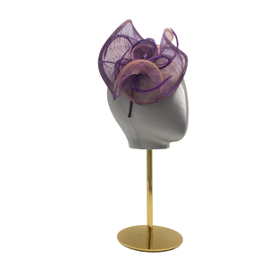 Flower Fascinator for Women Wedding Tea Party Hat-DivaHats-Straw hats