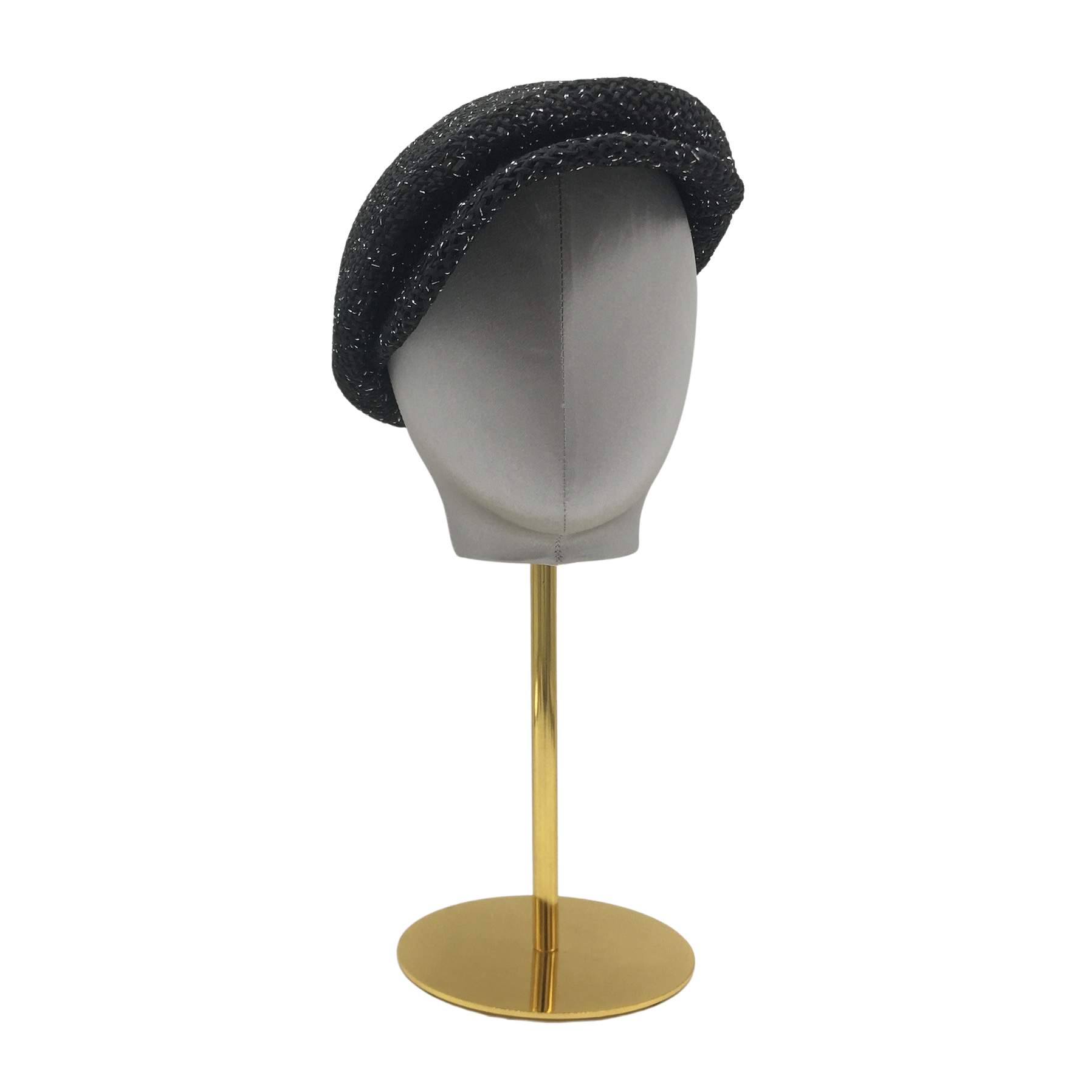 French Style Straw Cap-DivaHats-Cap,Straw hats,Toque,Wedding hats