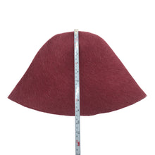 Load image into Gallery viewer, Melza Fur Felt Cone Hat Bodies with a Long-Haired Finish.