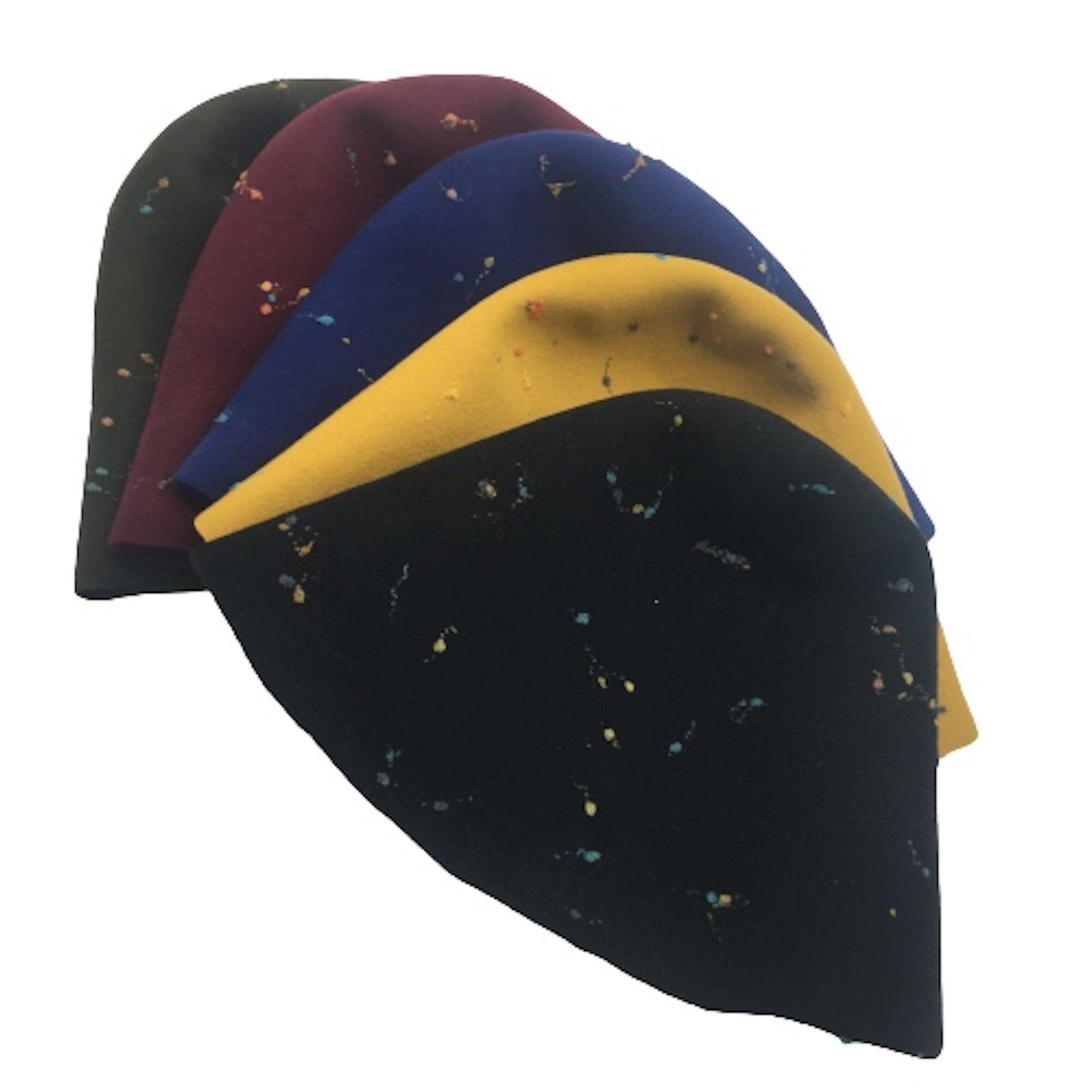 Felt Hat Bodies Cones Stitched Colored Thread for Hat Making