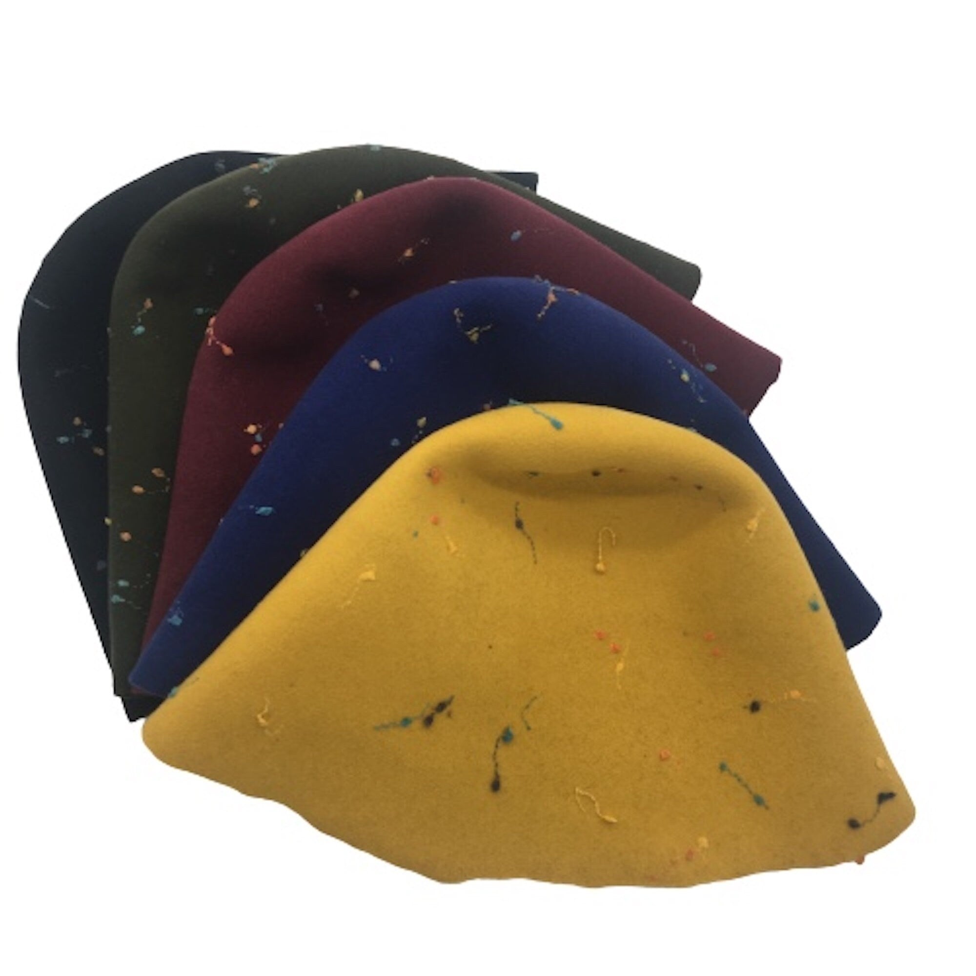 Felt Hat Bodies Cones Stitched Colored Thread for Hat Making