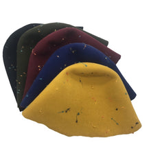 Load image into Gallery viewer, Felt Hat Bodies Cones Stitched Colored Thread for Hat Making