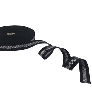 1 inch Ribbon Grosgrain for Hats Zipper - 1yard