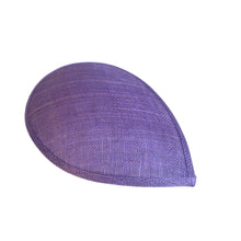 Load image into Gallery viewer, Hi-Quality Big Teardrop Fascinator Hat Bases for Millinery  9x61/4 in.(23x16cm)