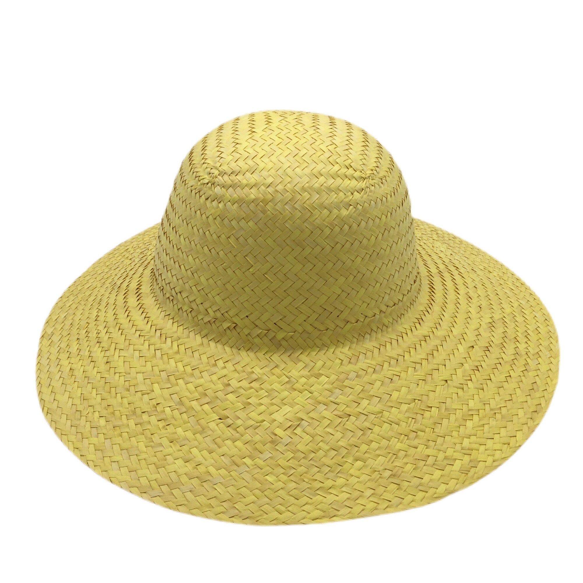 Natural Straw Capeline Hat Bodies for Millinery and Hat Making