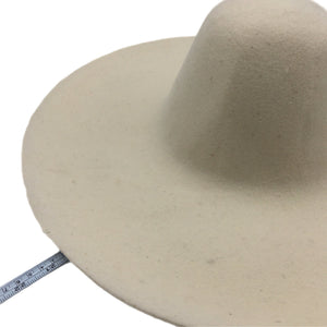 200g Heavy Weight Wool Felt Capeline Hat Body for Millinery (7 oz)
