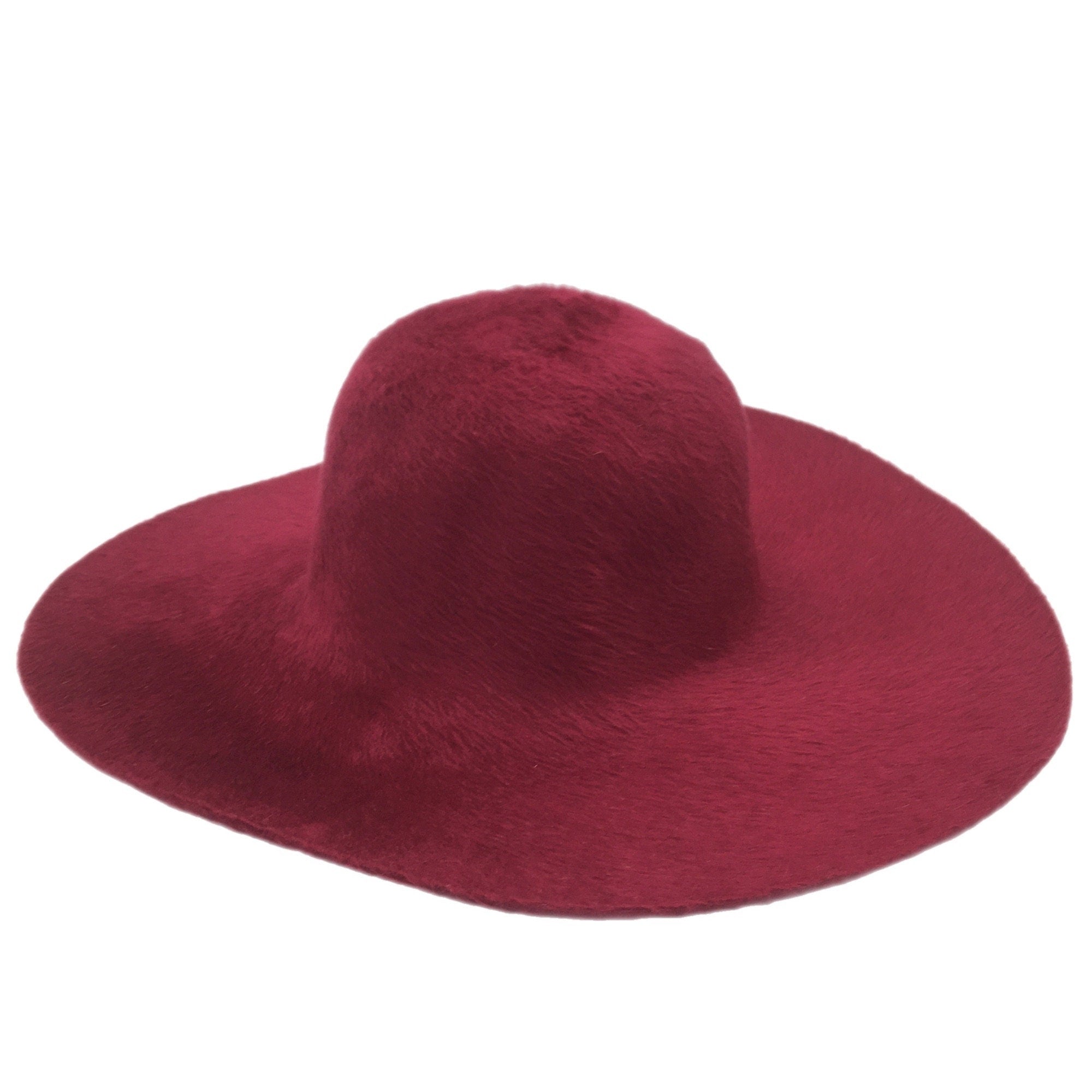 Fur Felt Capeline Hat Body Long Hair Double Face - Melusine