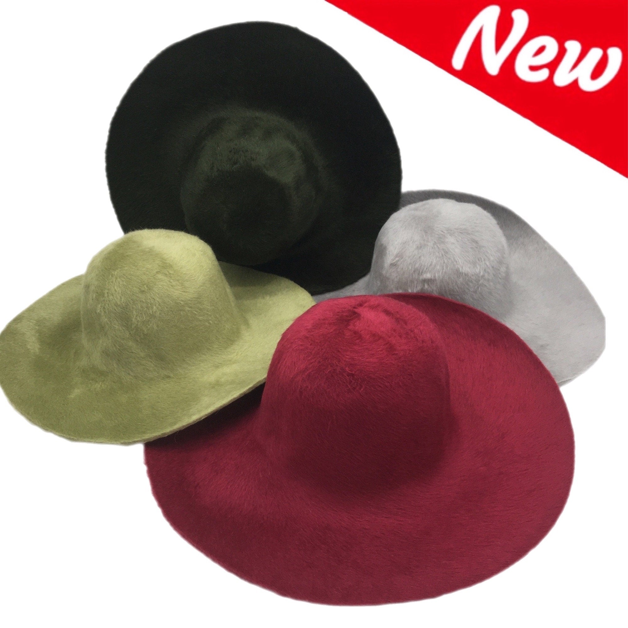 Fur Felt Capeline Hat Body Long Hair Double Face - Melusine