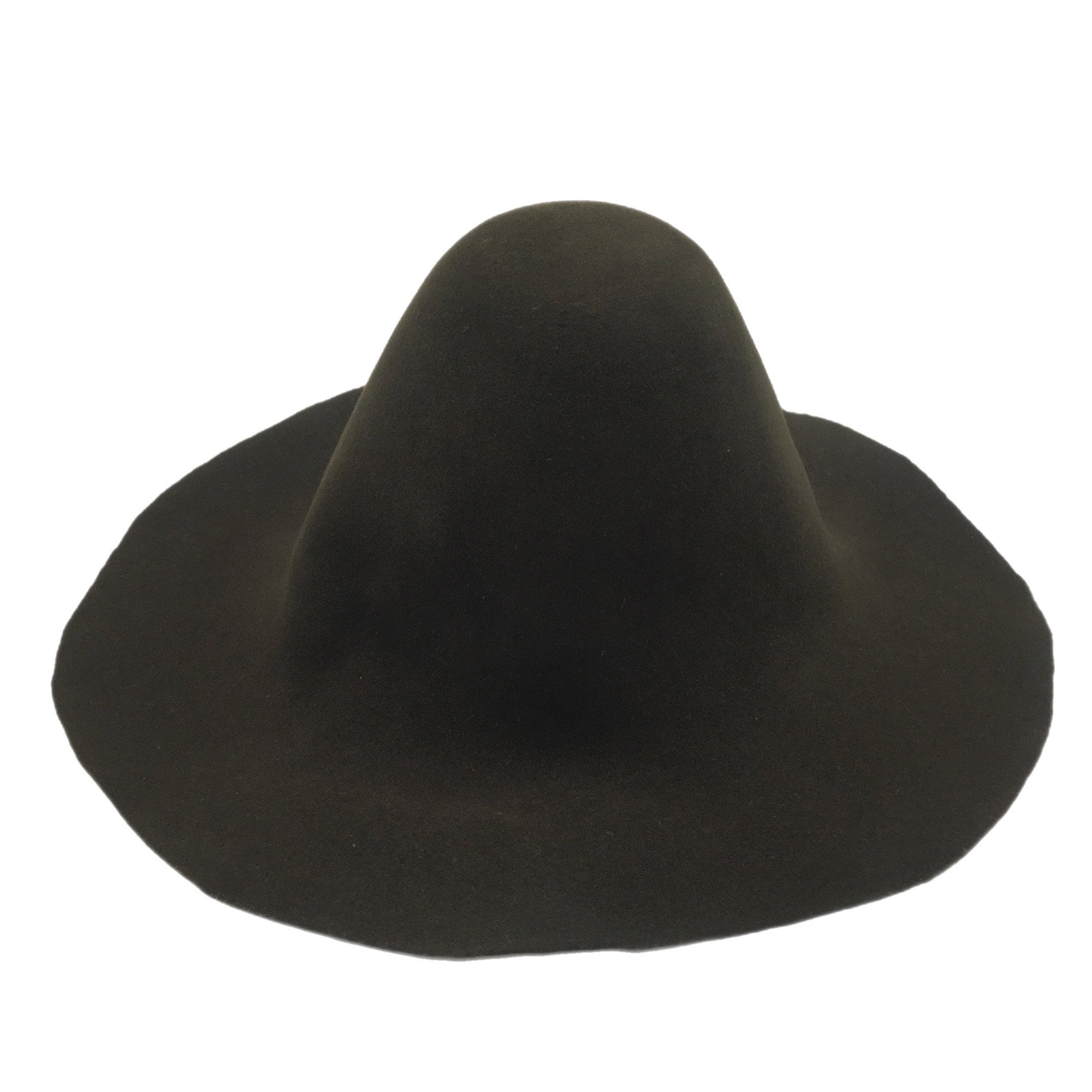 Set of 6 Heavy Weight Wool Felt Capeline Hat Bodies for Millinery