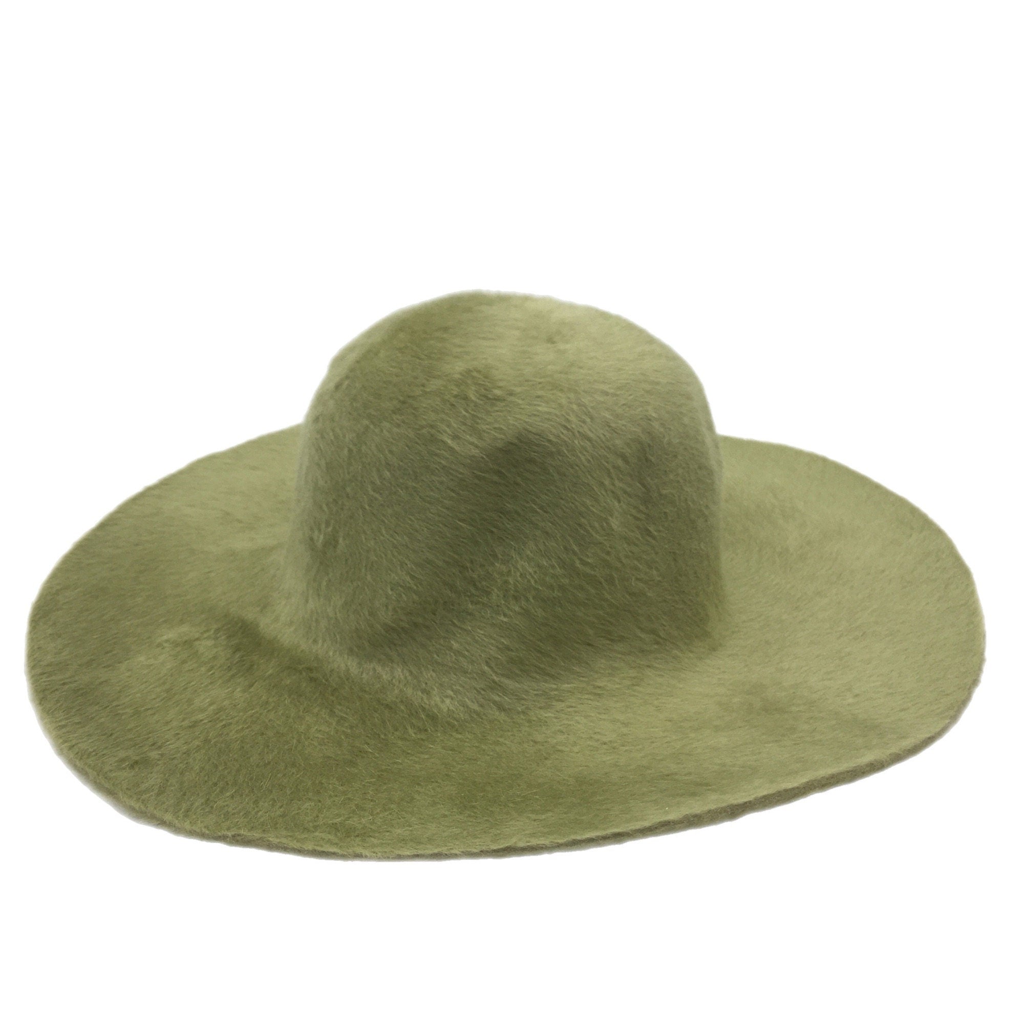Fur Felt Capeline Hat Body Long Hair Double Face - Melusine