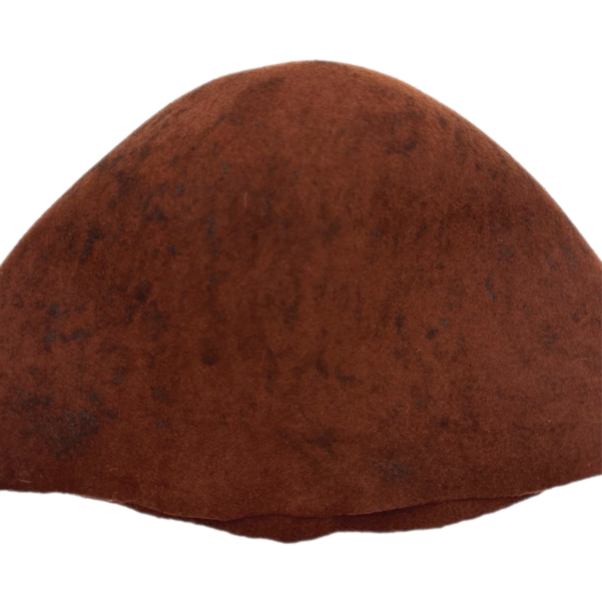 Brown Wool Felt Cone Hat Bodie Aged Imitation