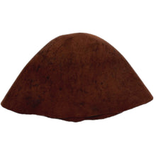 Load image into Gallery viewer, Brown Wool Felt Cone Hat Bodie Aged Imitation