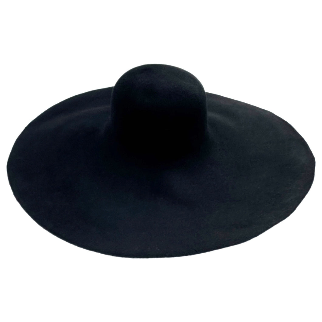 145g Fur Felt Capelines High-Quality Floppy Brim Smooth Finish