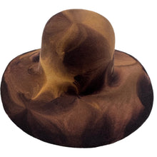 Load image into Gallery viewer, Tie-Dye Fur Felt Capeline Hat Bodies