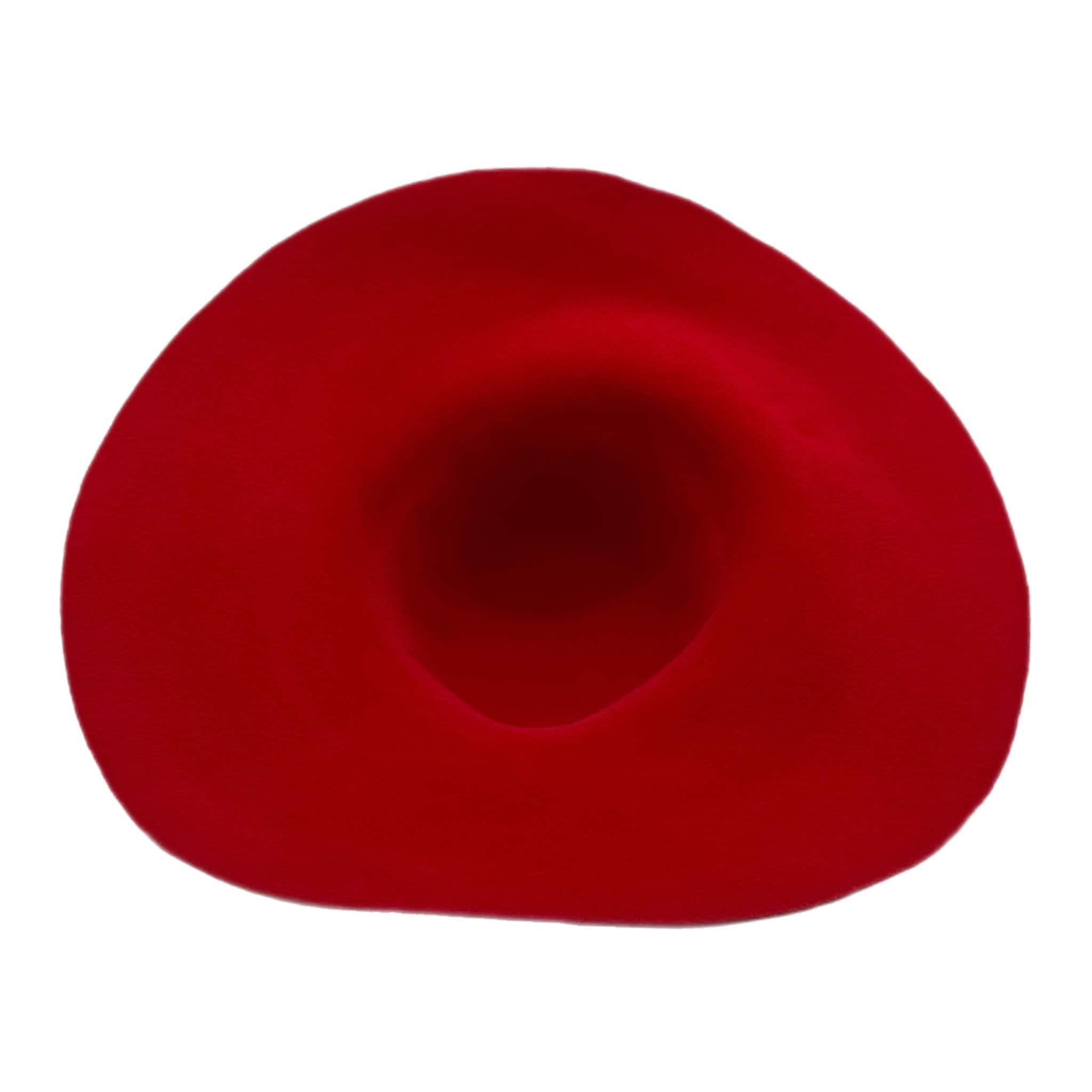 145g Fur Felt Capeline Double-side Velour Finish