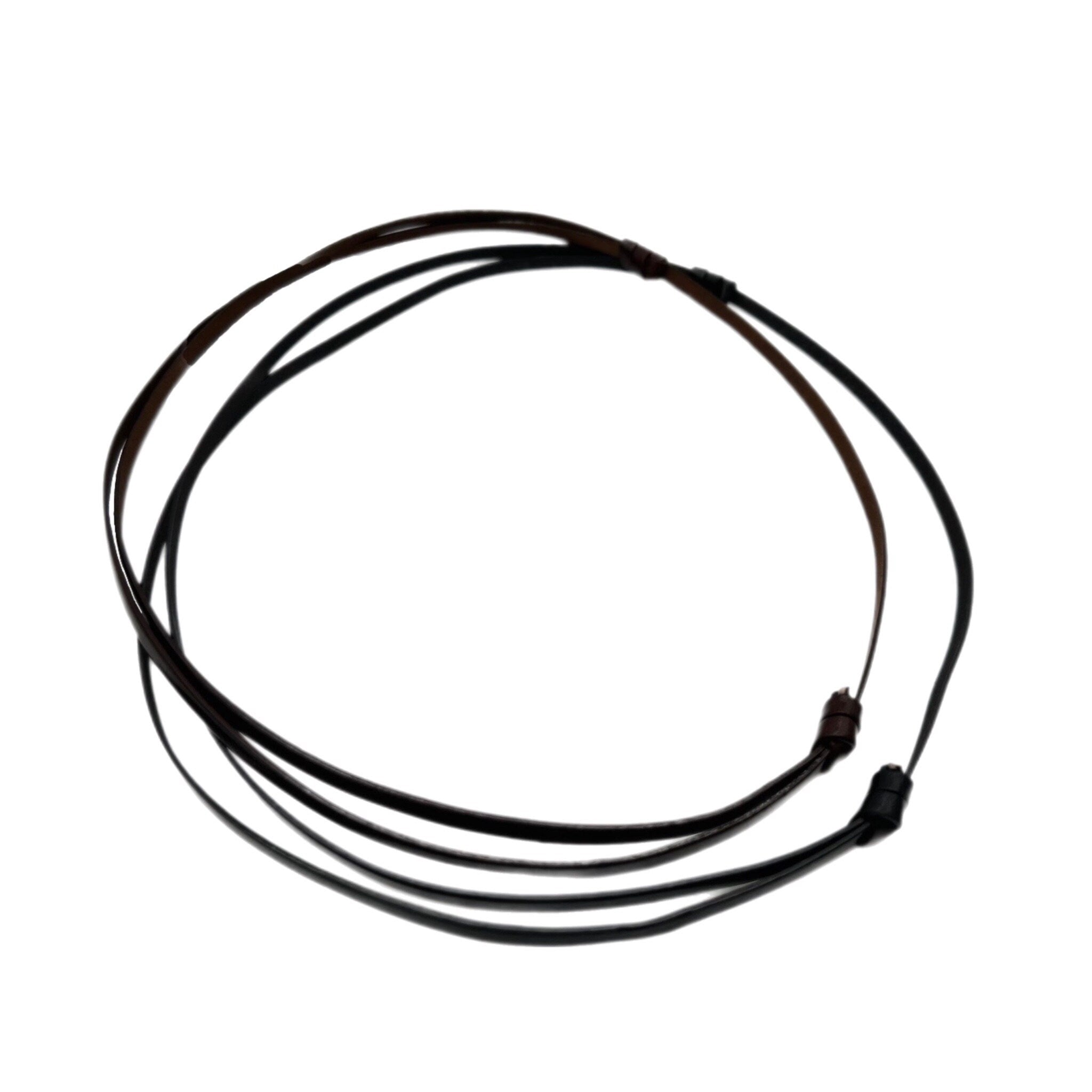 Belt Adjustable Hat Accessories Leather Hatband