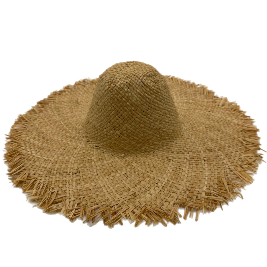 Raffia Straw Capeline Hat Bodies for Millinery and Hat Making