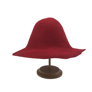 Set of 6 pcs Wool Felt Capeline Hat Bodies for Millinery