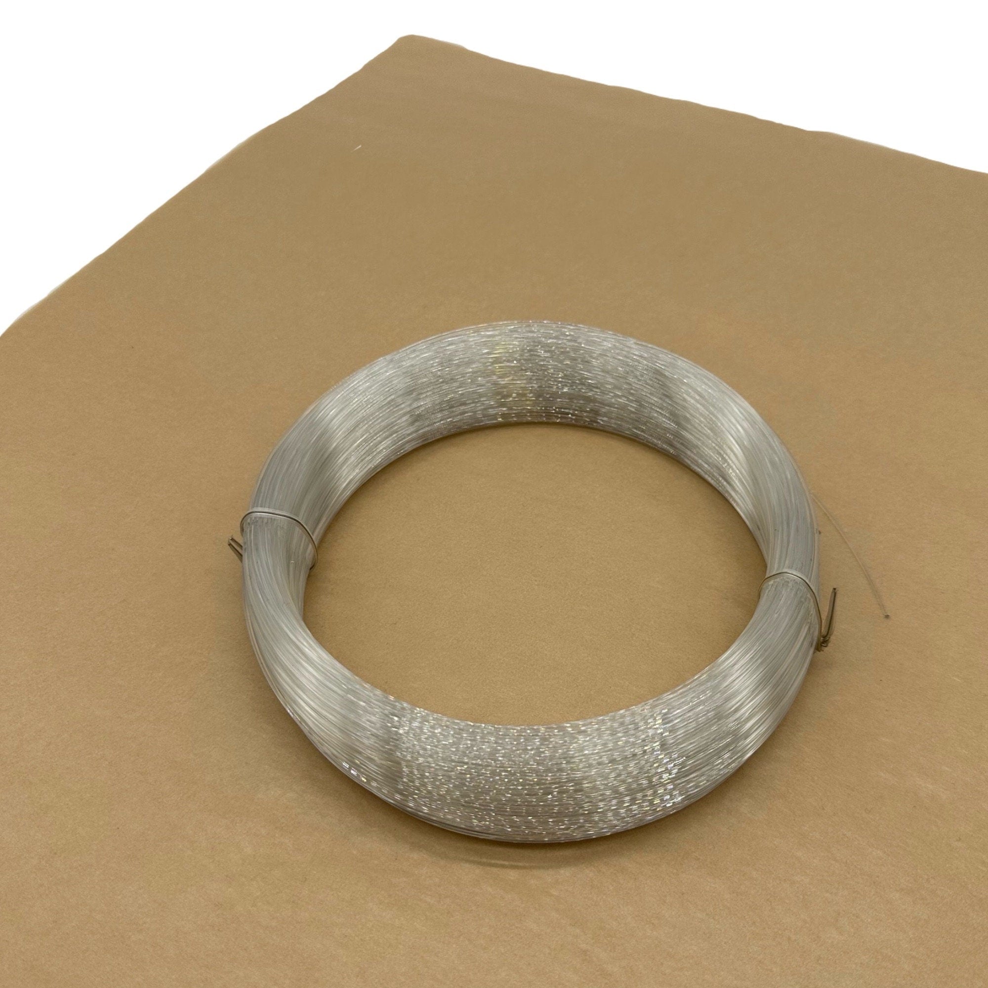 1m x 1,0 mm Transparent Hat Brim Wire for Millinery