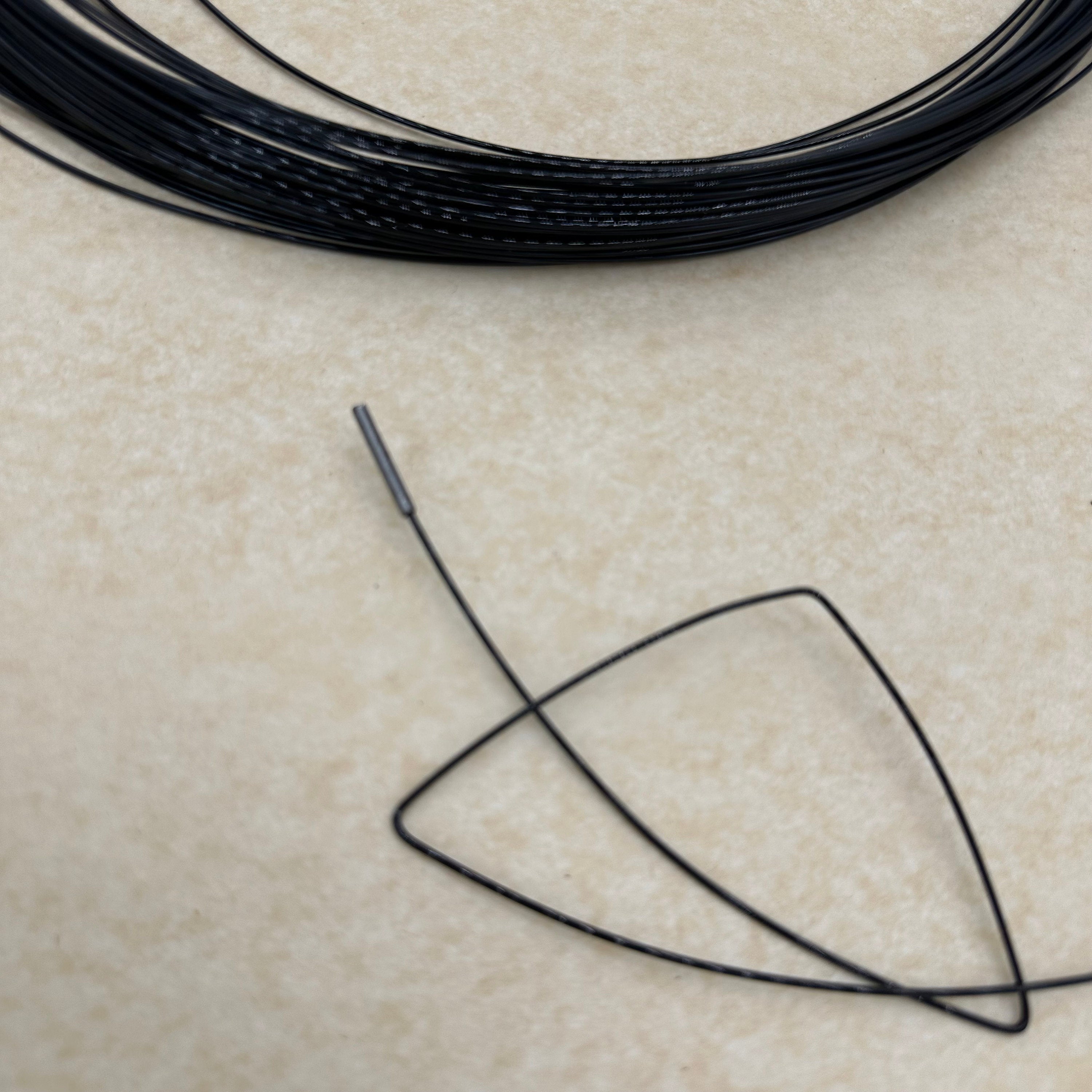 Set of 1m Hat Brim Wire & Connector for Millinery