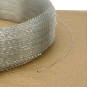 1m x 1,0 mm Transparent Hat Brim Wire for Millinery