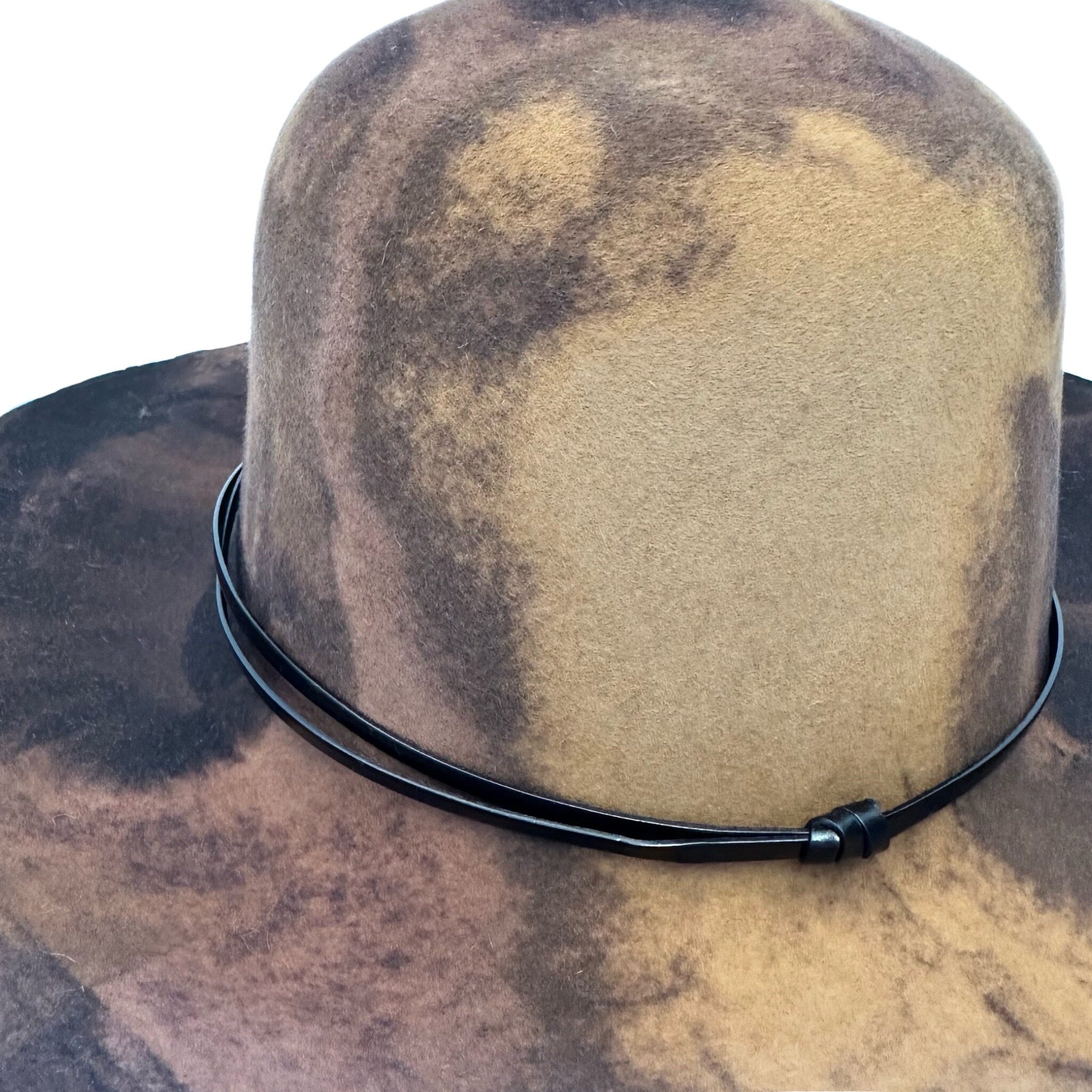 Belt Adjustable Hat Accessories Leather Hatband