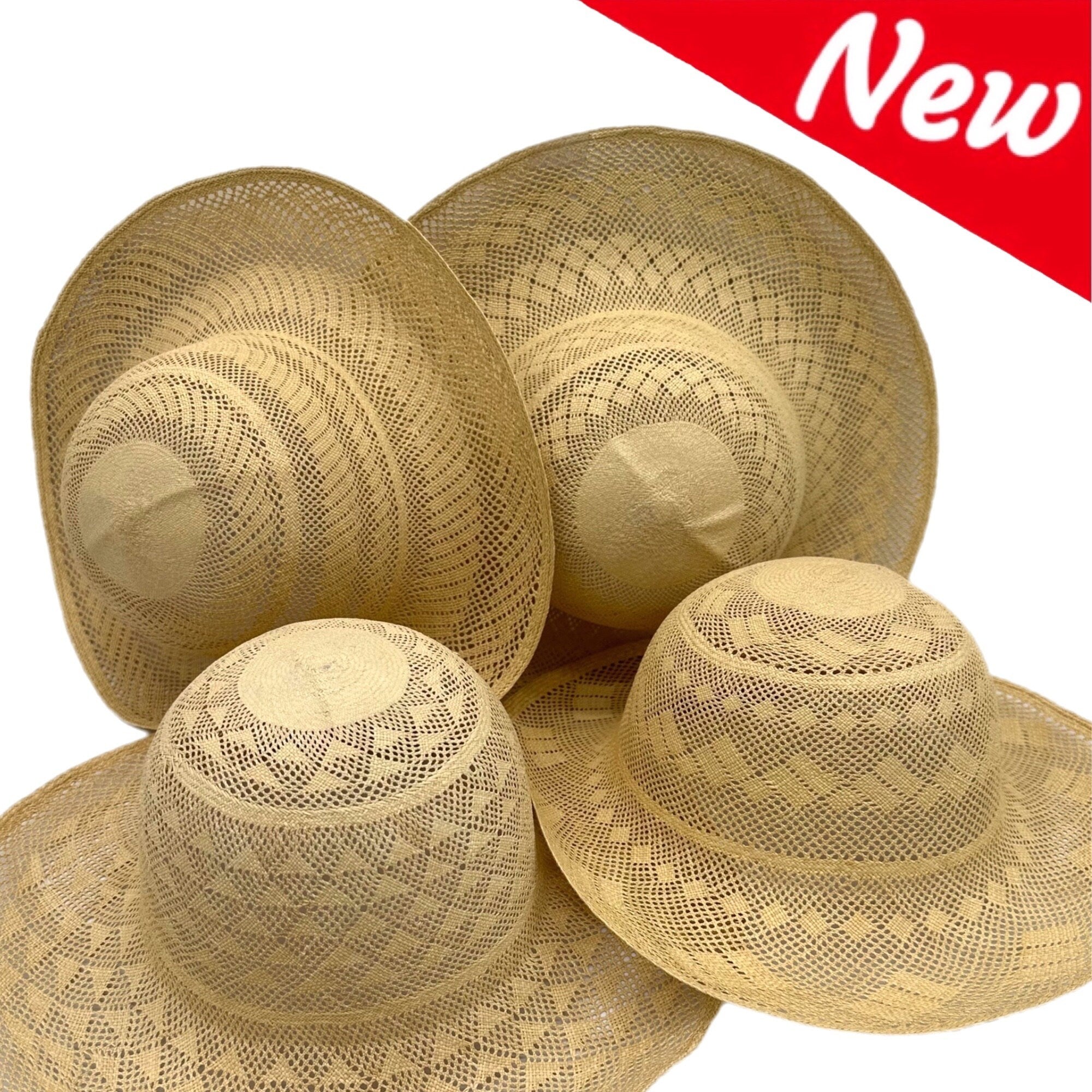 Openwork Panama Hat Bodies for Hat Making