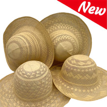 Load image into Gallery viewer, Openwork Panama Hat Bodies for Hat Making