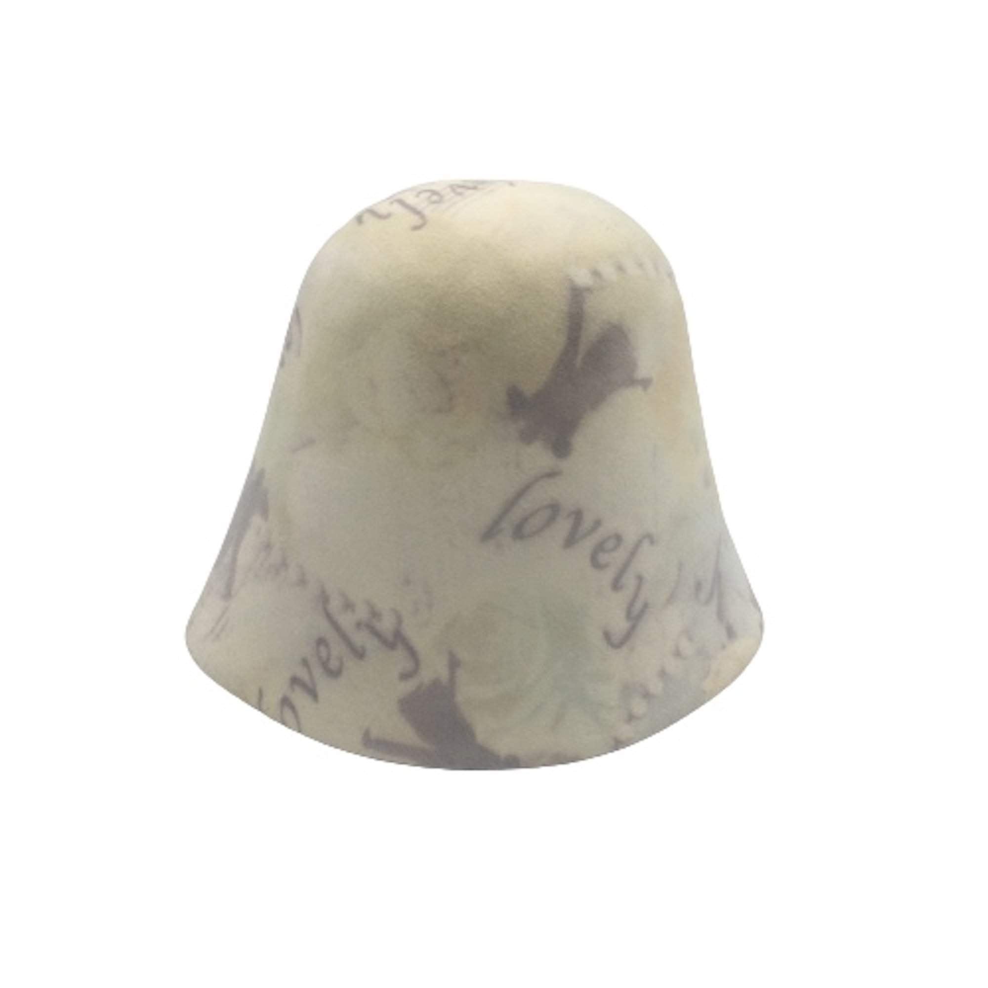 Fur Felt Cones High-Quality White Print Hood Plane Finish - DivaHats Boutique