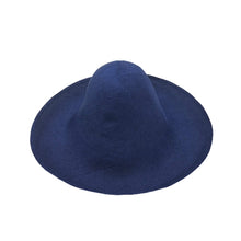 Load image into Gallery viewer, Blue Straw Capeline Hat Bodies - DivaHats Boutique